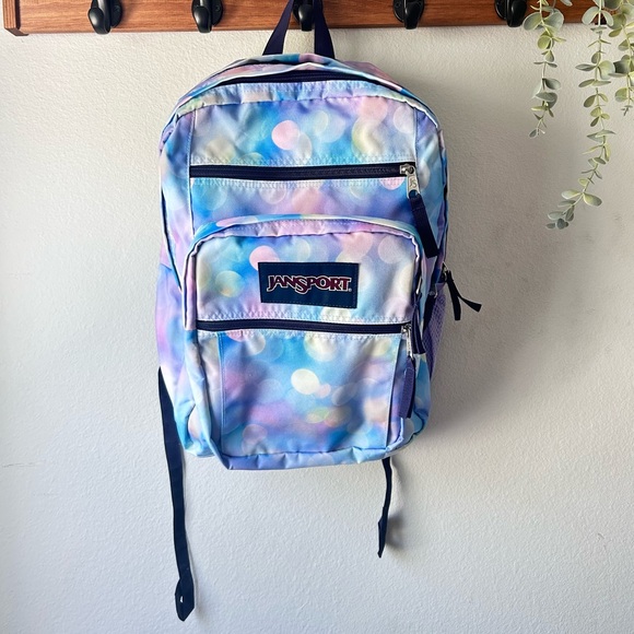 Jansport Other - JanSport Big Student Backpack City Lights Purple